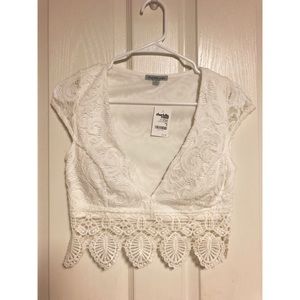 NWT Charlotte Russe Crop Top